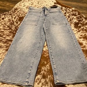 Banana Republic high rise•wide leg•Crop